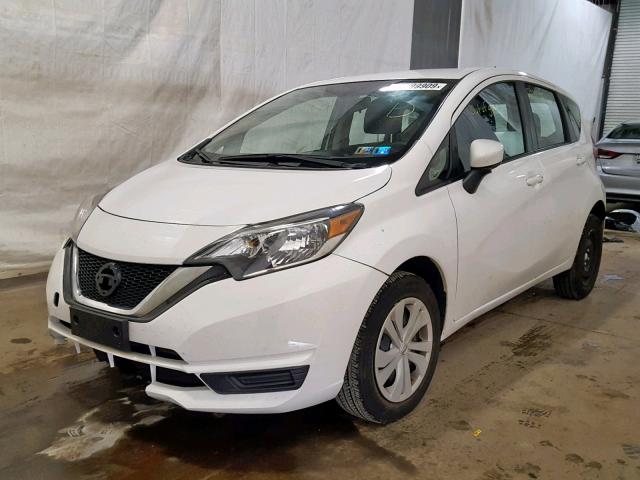 3N1CE2CP1HL373780 - 2017 NISSAN VERSA NOTE WHITE photo 2