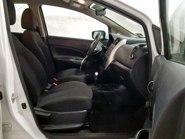 3N1CE2CP1HL373780 - 2017 NISSAN VERSA NOTE WHITE photo 5