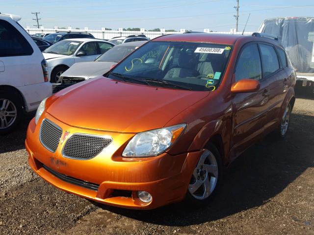 5Y2SL63815Z426688 - 2005 PONTIAC VIBE ORANGE photo 2