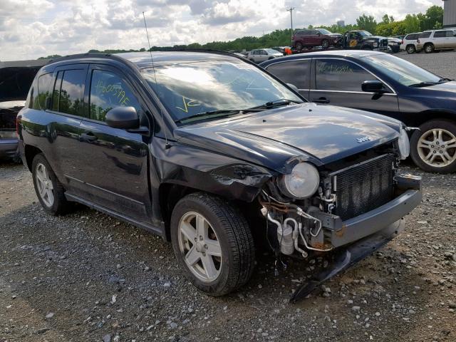 1J8FF47W28D775343 - 2008 JEEP COMPASS SP შავი ფოტო 1