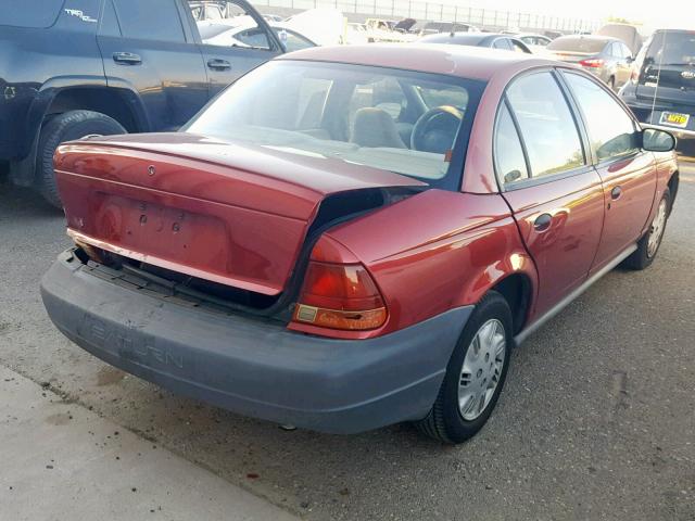 1G8ZH528XVZ345095 - 1997 SATURN SL1 MAROON photo 4