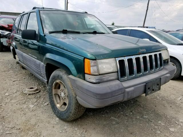 1J4GZ58S9WC321172 - 1998 JEEP GRAND CHER GREEN photo 1