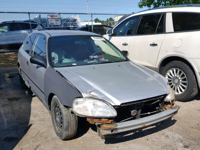 2HGEJ6447WH120502 - 1998 HONDA CIVIC DX GRAY photo 1