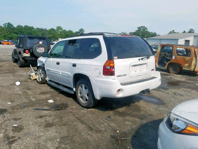 1GKDS13S722494092 - 2002 GMC ENVOY WHITE photo 3