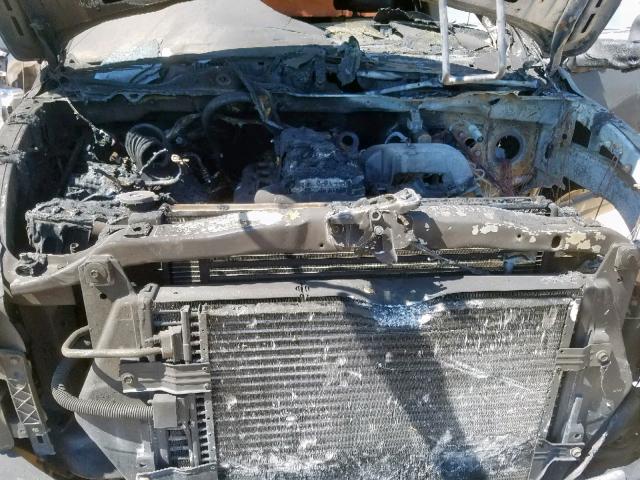 3D7KU28C14G111803 - 2004 DODGE RAM 2500 S შავი ფოტო 7