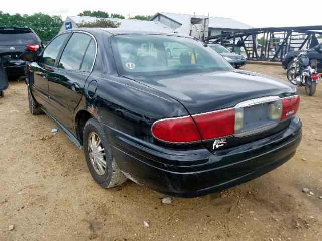 1G4HR54K33U147102 - 2003 BUICK LESABRE LI BLACK photo 3