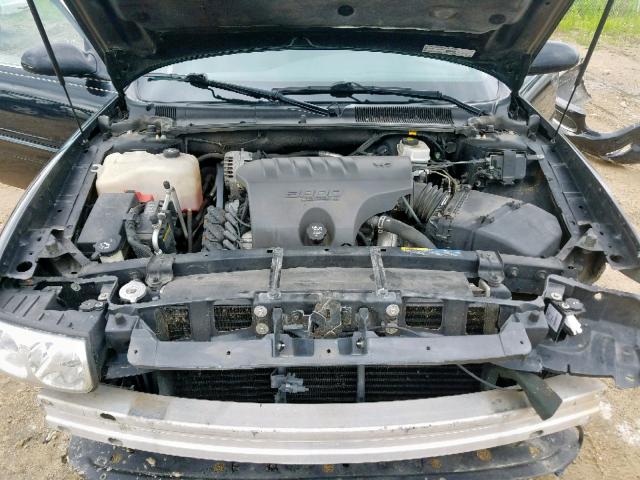 1G4HR54K33U147102 - 2003 BUICK LESABRE LI BLACK photo 7