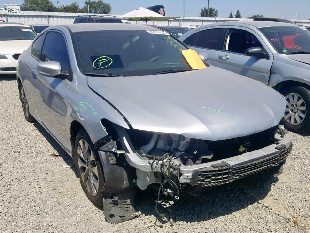 1HGCT1B3XEA000933 - 2014 HONDA ACCORD LX- SILVER photo 1