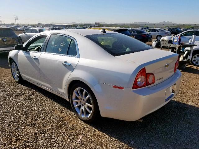 1G1ZE5E07CF322224 - 2012 CHEVROLET MALIBU LTZ თეთრი ფოტო 3