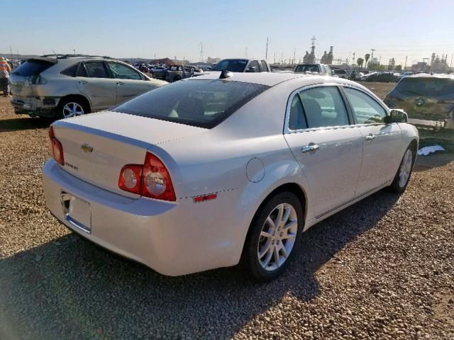 1G1ZE5E07CF322224 - 2012 CHEVROLET MALIBU LTZ თეთრი ფოტო 4