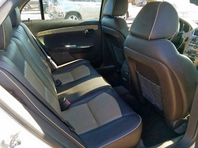 1G1ZE5E07CF322224 - 2012 CHEVROLET MALIBU LTZ თეთრი ფოტო 6