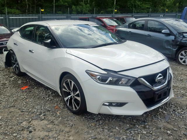 1N4AA6APXJC390840 - 2018 NISSAN MAXIMA 3.5 WHITE photo 1