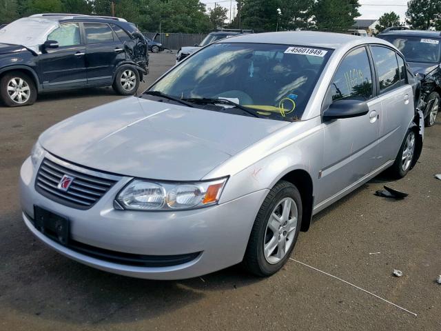 1G8AJ58F07Z116936 - 2007 SATURN ION LEVEL SILVER photo 2