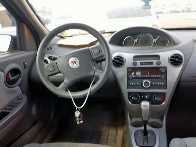 1G8AJ58F07Z116936 - 2007 SATURN ION LEVEL SILVER photo 9