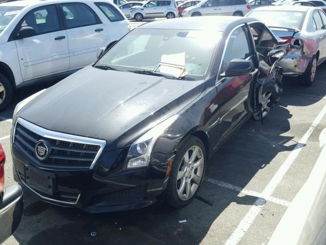 1G6AA5RX4E0103012 - 2014 CADILLAC ATS BLACK photo 2