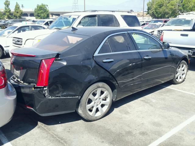 1G6AA5RX4E0103012 - 2014 CADILLAC ATS BLACK photo 4