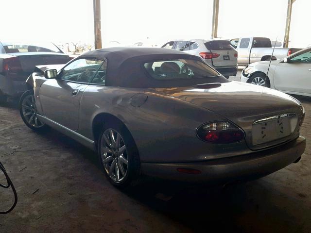 SAJDA42C762A47430 - 2006 JAGUAR XK8 SILVER photo 3