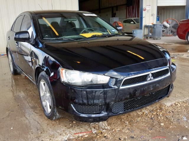 JA3AU26UX8U036117 - 2008 MITSUBISHI LANCER ES BLACK photo 1