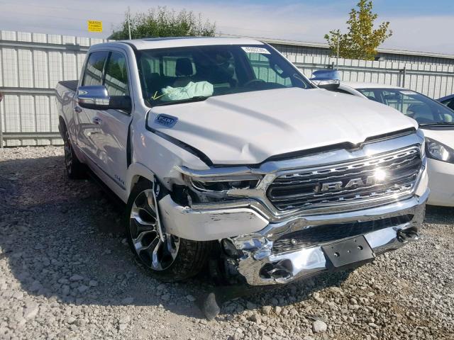 1C6SRFHT2KN776515 - 2019 RAM 1500 LIMIT WHITE photo 1