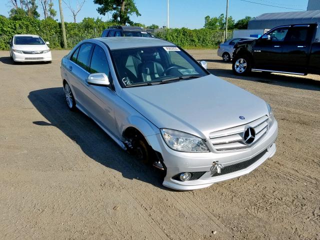 WDDGF85X49F295234 - 2009 MERCEDES-BENZ C 230 4MAT SILVER photo 1