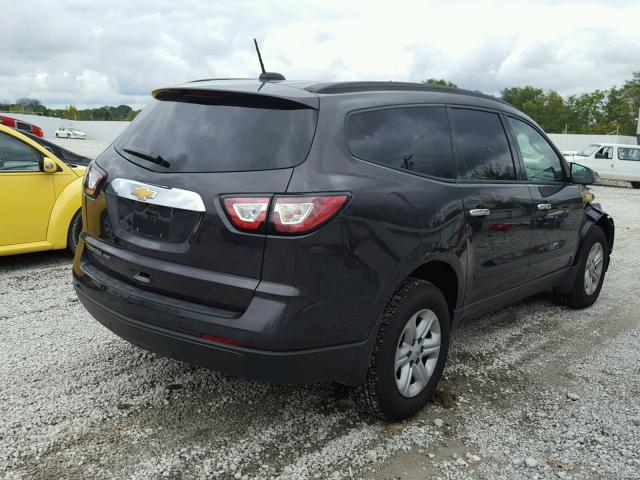 1GNKVFKD1HJ292865 - 2017 CHEVROLET TRAVERSE L GRAY photo 4