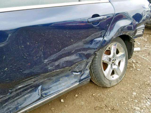 1G1ZC5EB5A4146676 - 2010 CHEVROLET MALIBU 1LT 蓝色 照片 9