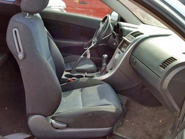 JTKDE177970185177 - 2007 TOYOTA SCION TC ლურჯი ფოტო 5
