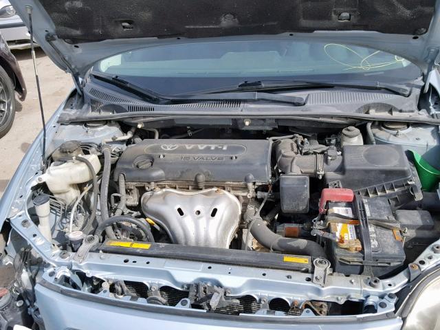 JTKDE177970185177 - 2007 TOYOTA SCION TC ლურჯი ფოტო 7