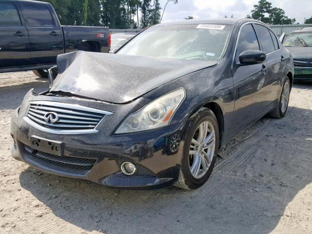 JN1CV6AP1CM623169 - 2012 INFINITI G37 BASE BLACK photo 2