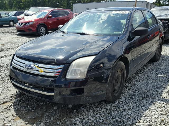 3FAHP06Z58R111021 - 2008 FORD FUSION S BLACK photo 2