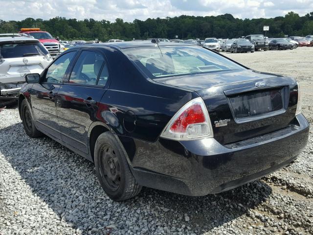 3FAHP06Z58R111021 - 2008 FORD FUSION S BLACK photo 3