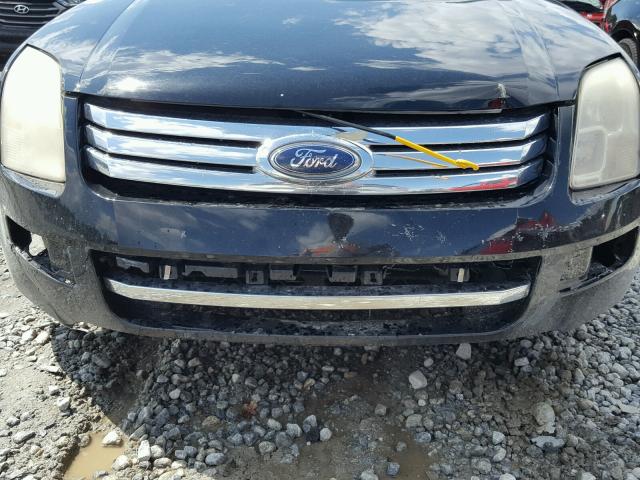 3FAHP06Z58R111021 - 2008 FORD FUSION S BLACK photo 9