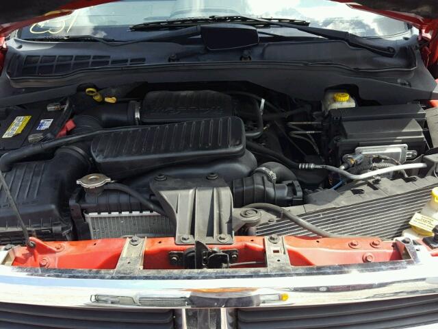 1D4HD48N84F185760 - 2004 DODGE DURANGO SL RED photo 7