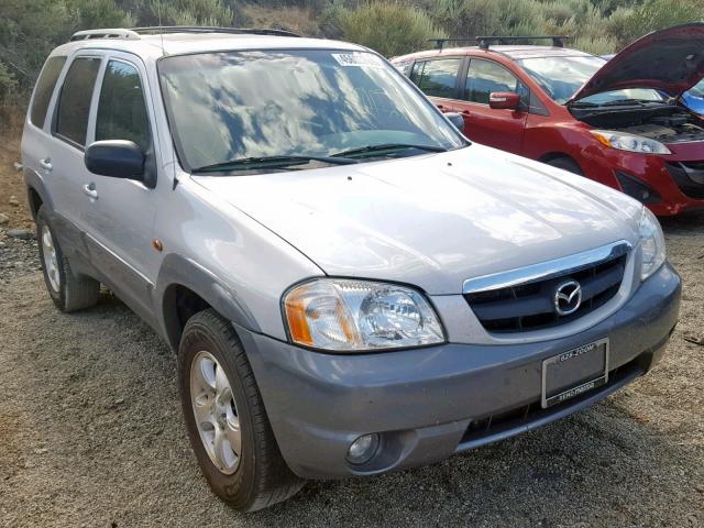 4F2YU08182KM30726 - 2002 MAZDA TRIBUTE LX SILVER photo 1