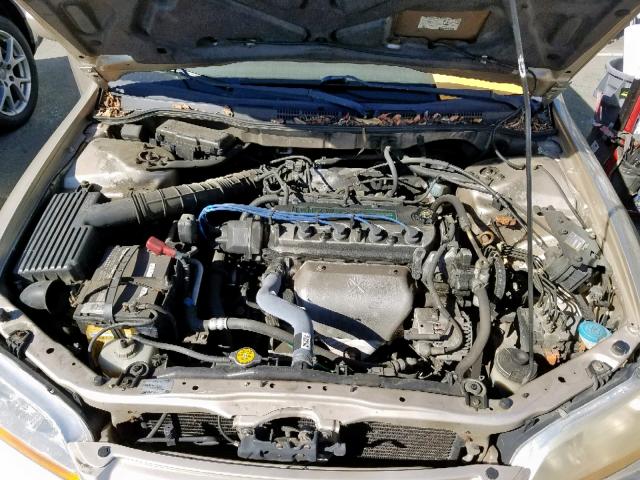 JHMCG66871C008720 - 2001 HONDA ACCORD EX GOLD photo 7