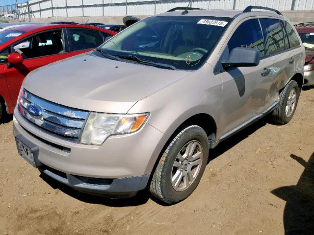 2FMDK36CX7BB40432 - 2007 FORD EDGE SE TAN photo 2