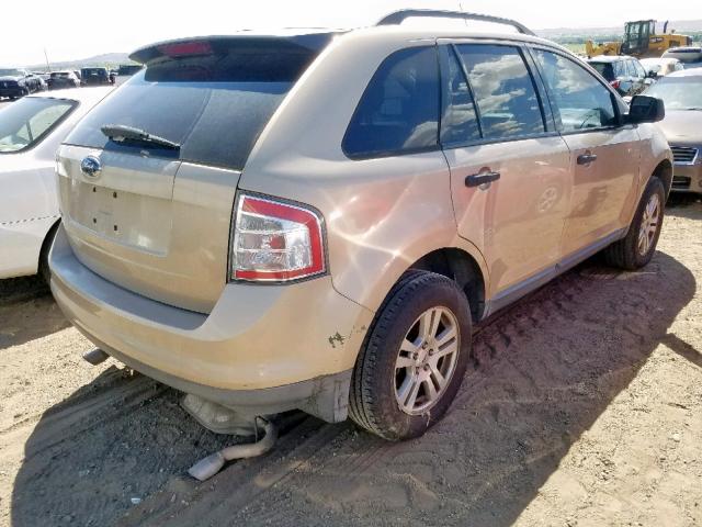 2FMDK36CX7BB40432 - 2007 FORD EDGE SE TAN photo 4