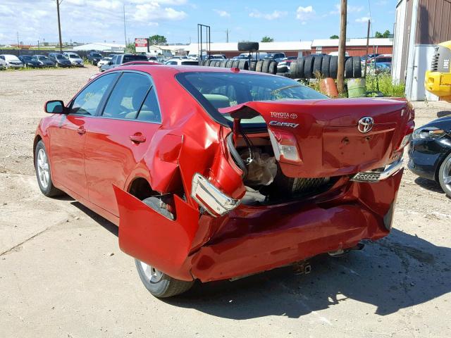 4T4BF3EK7BR200924 - 2011 TOYOTA CAMRY BASE RED photo 3
