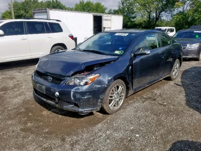 JTKDE3B75A0319001 - 2010 TOYOTA SCION TC GRAY photo 2