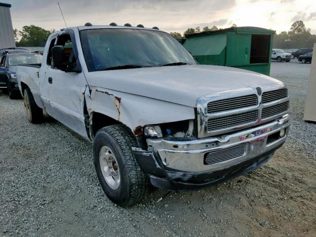 1B7KC236X1J519886 - 2001 DODGE RAM 2500 WHITE photo 1