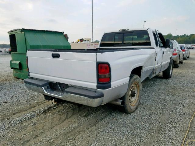 1B7KC236X1J519886 - 2001 DODGE RAM 2500 WHITE photo 4