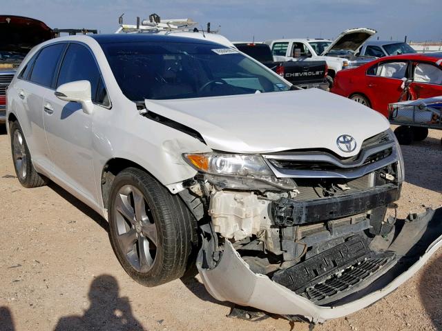 4T3ZK3BB3EU065817 - 2014 TOYOTA VENZA LE WHITE photo 1