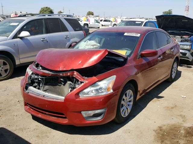 1N4AL3APXDN554766 - 2013 NISSAN ALTIMA 2.5 BURGUNDY photo 2