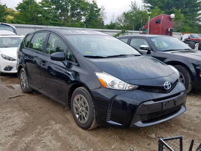 JTDZN3EU6HJ068637 - 2017 TOYOTA PRIUS V BLACK photo 1