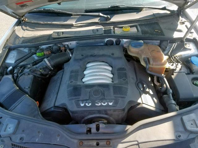 WVWRH63B02P183622 - 2002 VOLKSWAGEN PASSAT GLX 银色 照片 7