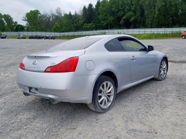 JN1CV6EL4DM981276 - 2013 INFINITI G37 GRAY photo 4