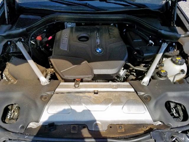 5UXTR7C55KLF27201 - 2019 BMW X3 SDRIVE3 BLACK photo 7
