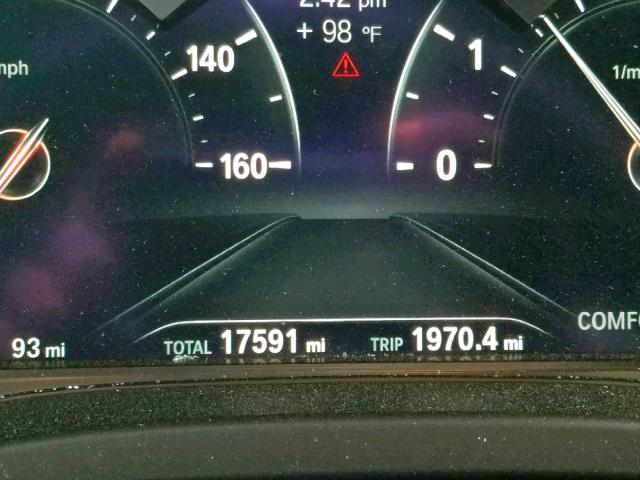 5UXTR7C55KLF27201 - 2019 BMW X3 SDRIVE3 Negro foto 8