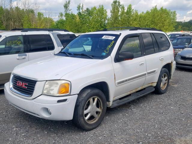 1GKDT13S632110611 - 2003 GMC ENVOY WHITE photo 2