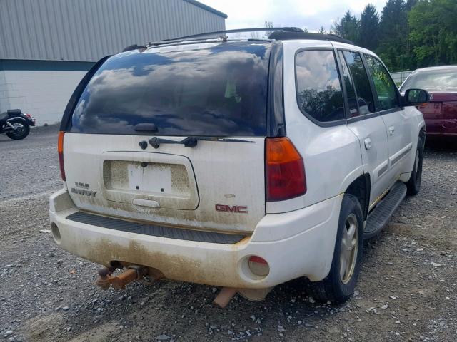 1GKDT13S632110611 - 2003 GMC ENVOY WHITE photo 4